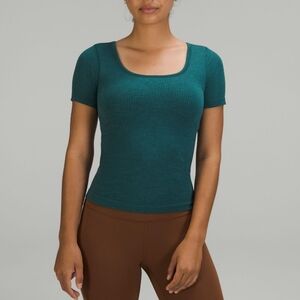 Ebb to Street Short Sleeve Shirt, Green Jasper, Size 4